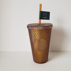 Starbucks Gold Studded Grande 50th Anniversary Cup
